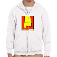 Huntsville Alabama Youth Zipper Hoodie | Artistshot