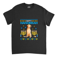 Labrador Chanukah Jewish Ugly Hanukkah Sweater Pajama T Shirt Classic T-shirt | Artistshot