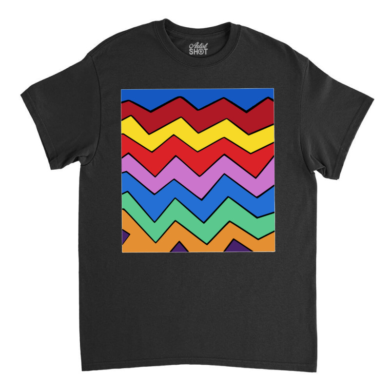 Color Zigzag Classic T-shirt | Artistshot