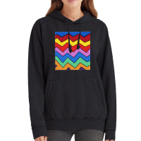 Color Zigzag Vintage Hoodie | Artistshot