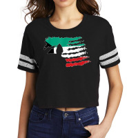 Kuwait Soldier Salute Veteran Patriot T Shirt Scorecard Crop Tee | Artistshot