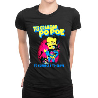 Grammar Po Poe Police Ladies Fitted T-shirt | Artistshot