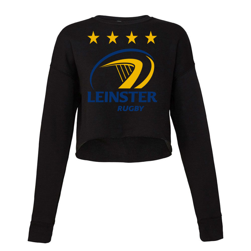 Leinster Rugby Ladies Fitted Cropped Sweater | Artistshot