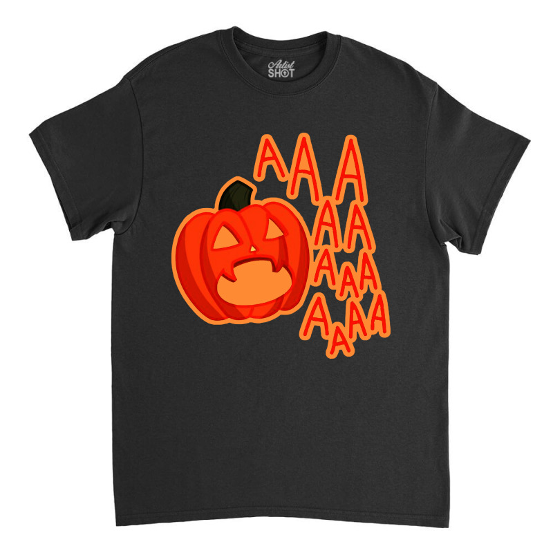 Screaming Pumpkin Classic T-shirt by Hatory | Artistshot