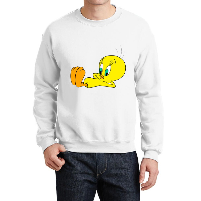 Tweety Bird Crewneck Sweatshirt by robinjumpstart | Artistshot