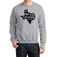 Texas Mind Crewneck Sweatshirt | Artistshot