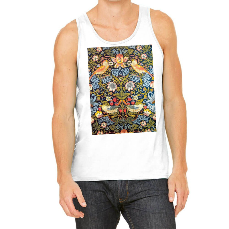 Morris Strawberry Thief Design 1883 Tank Top by Jill P | Artistshot