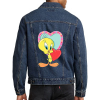 Tweety Love Men Denim Jacket | Artistshot