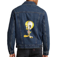 Tweety Skeleton Men Denim Jacket | Artistshot