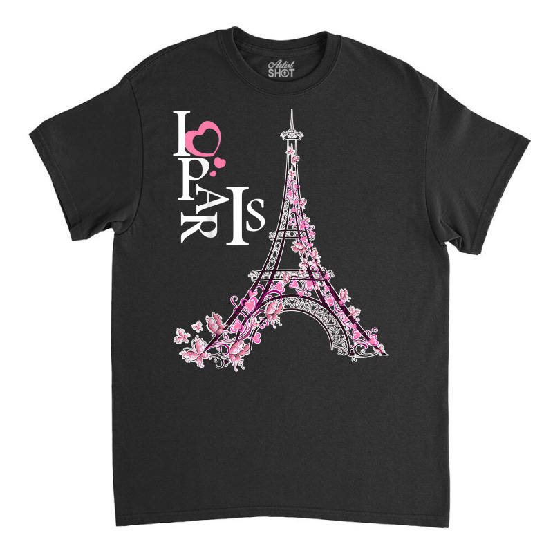 I Love Paris Tshirt   France Lovers T Shirt T Shirt Classic T-shirt by husserllpr | Artistshot