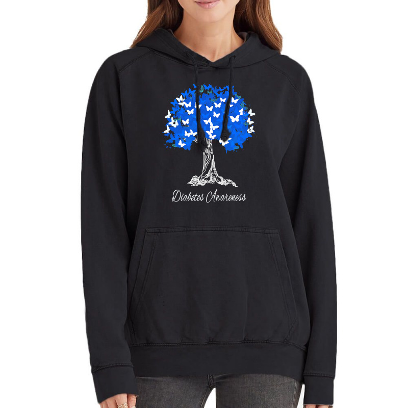 Diabetes Diabetic Warrior Tree Hope Essential Tee 2 Diabetes Awareness Vintage Hoodie by golferu | Artistshot