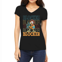 Cock Blockers, Kawaii Rooster Lovers, Funny Gags For Men Women's V-neck T-shirt | Artistshot