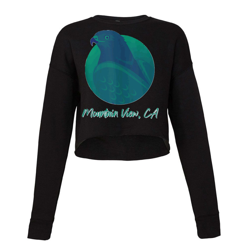 Mountain View Ca Osprey Sea Green Raptor Ocean Bird Tank Top Cropped Sweater by Courtney Renee Jensen | Artistshot