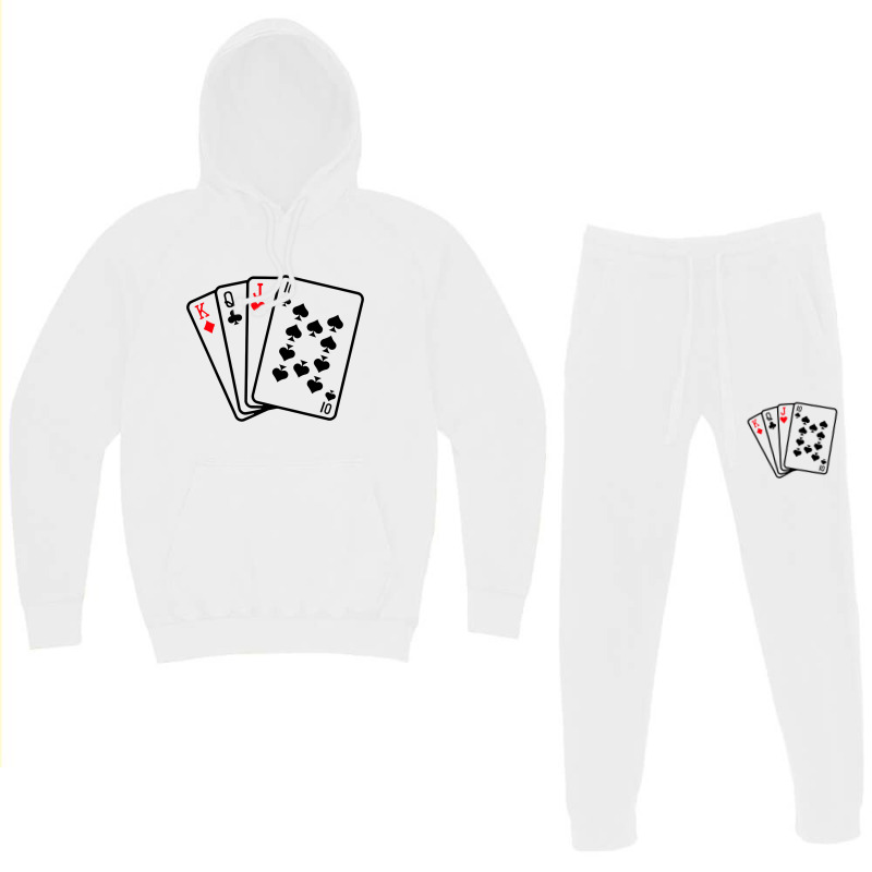 Cool Style Playing Cards Hoodie & Jogger Set | Artistshot