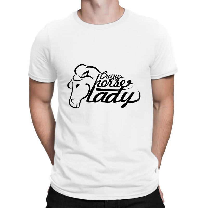 Crazy Horse Lady Pony T-shirt | Artistshot