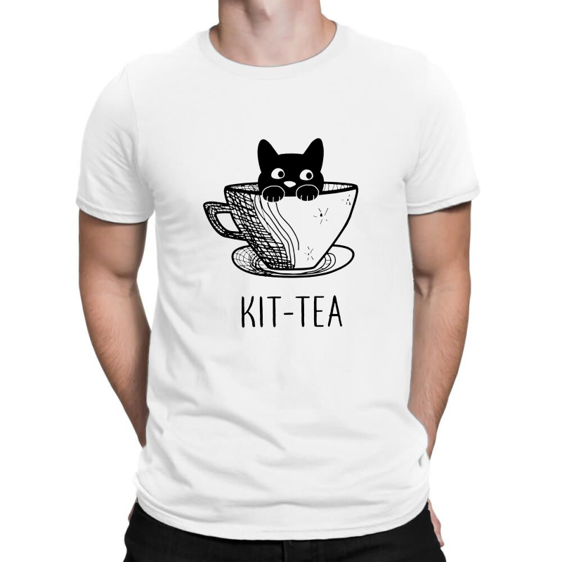 Cute Black Cat T-shirt | Artistshot