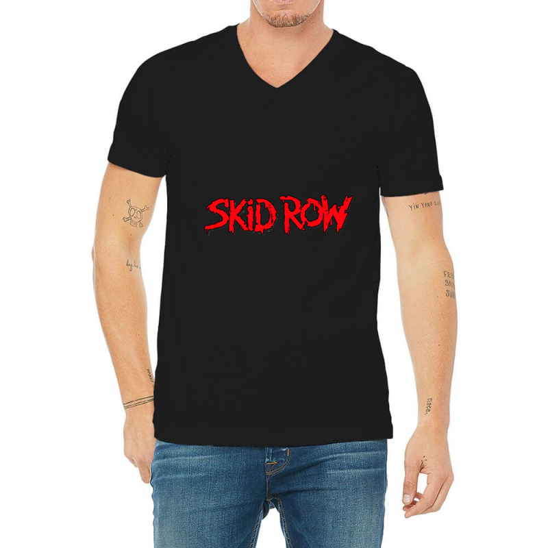 Skid Row V-neck Tee | Artistshot