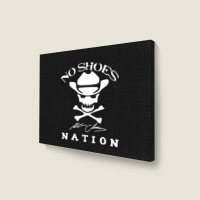 No Shoes Nation Landscape Canvas Print | Artistshot