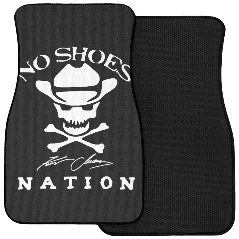 No Shoes Nation Front Car Mat | Artistshot