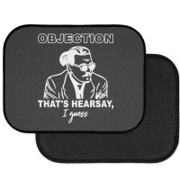 Objection That's Hearsay Rear Car Mat | Artistshot