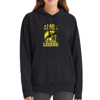 Dad The Fishing Legend Vintage Hoodie | Artistshot