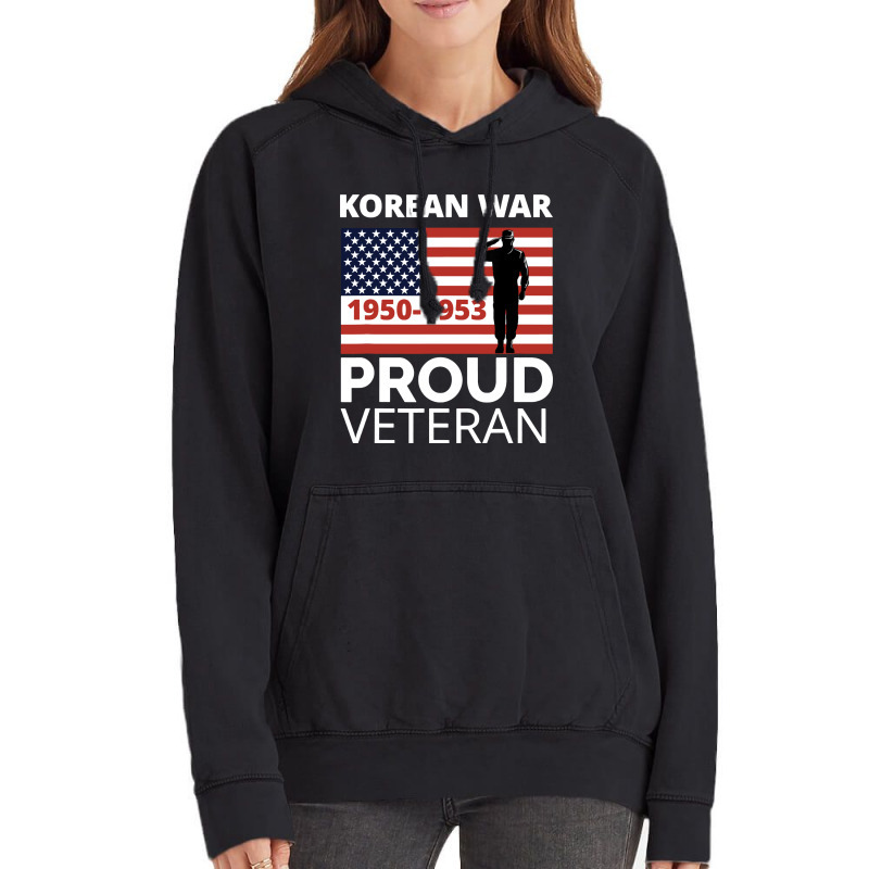 Proud Korean War Veteran Vintage Hoodie | Artistshot