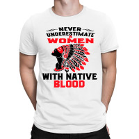 Native American Woman T-shirt | Artistshot