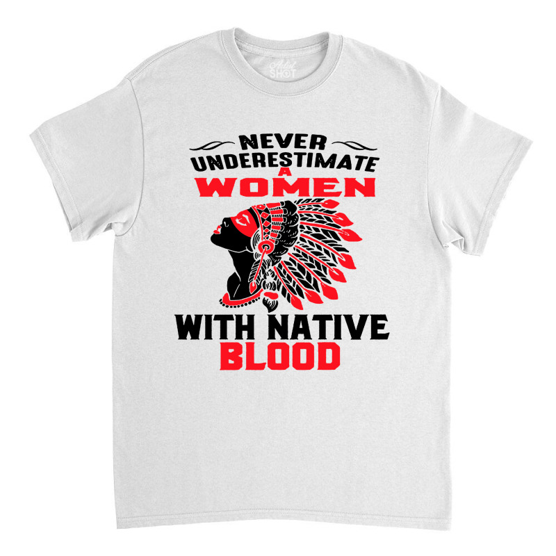 Native American Woman Classic T-shirt | Artistshot