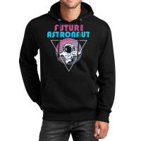 Outer Space Retro 80s Art Vaporwave Science Future Astronaut T Shirt Unisex Hoodie | Artistshot