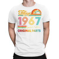 Vintage Original Parts 1967 Men Women 55 Years Old Birthday T Shirt T-shirt | Artistshot