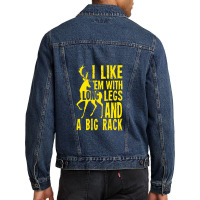 Deer Hunting Quote Men Denim Jacket | Artistshot