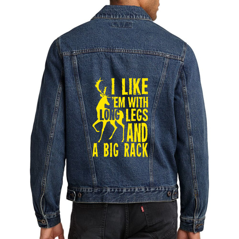 Deer Hunting Quote Men Denim Jacket | Artistshot