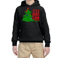 Beaut Clark Christmas Youth Hoodie | Artistshot