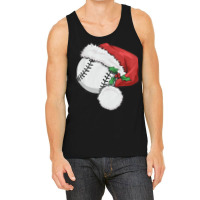 Christmas Baseball Santa Cap Tank Top | Artistshot