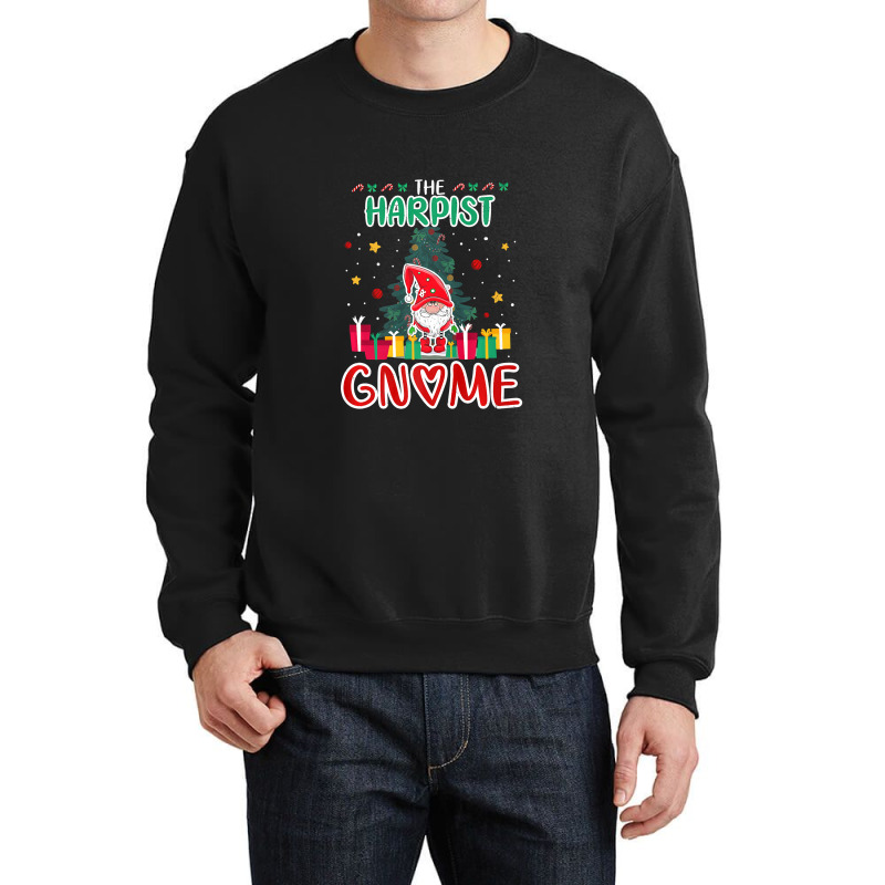 The Harpist Gnome Xmas Tree Group Christmas Matching Premium T Shirt Crewneck Sweatshirt | Artistshot