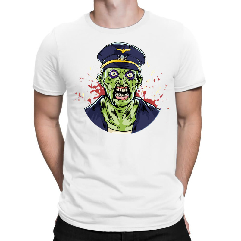 Zombie Halloween Scary Ghost Green T-shirt | Artistshot