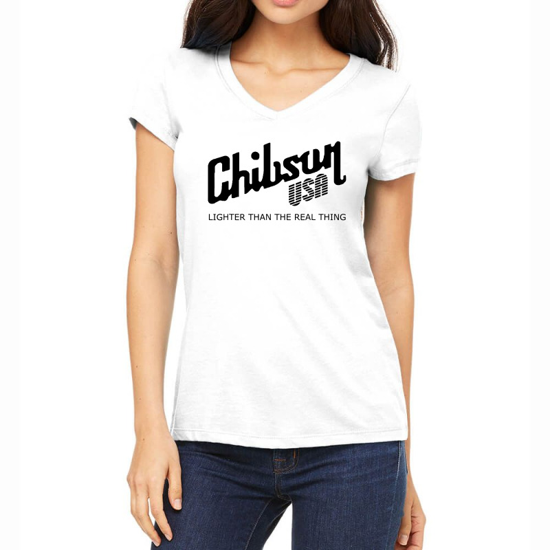 Chibson Women's V-Neck T-Shirt by Mom tees | Artistshot