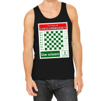 Chess Emergency Tank Top | Artistshot