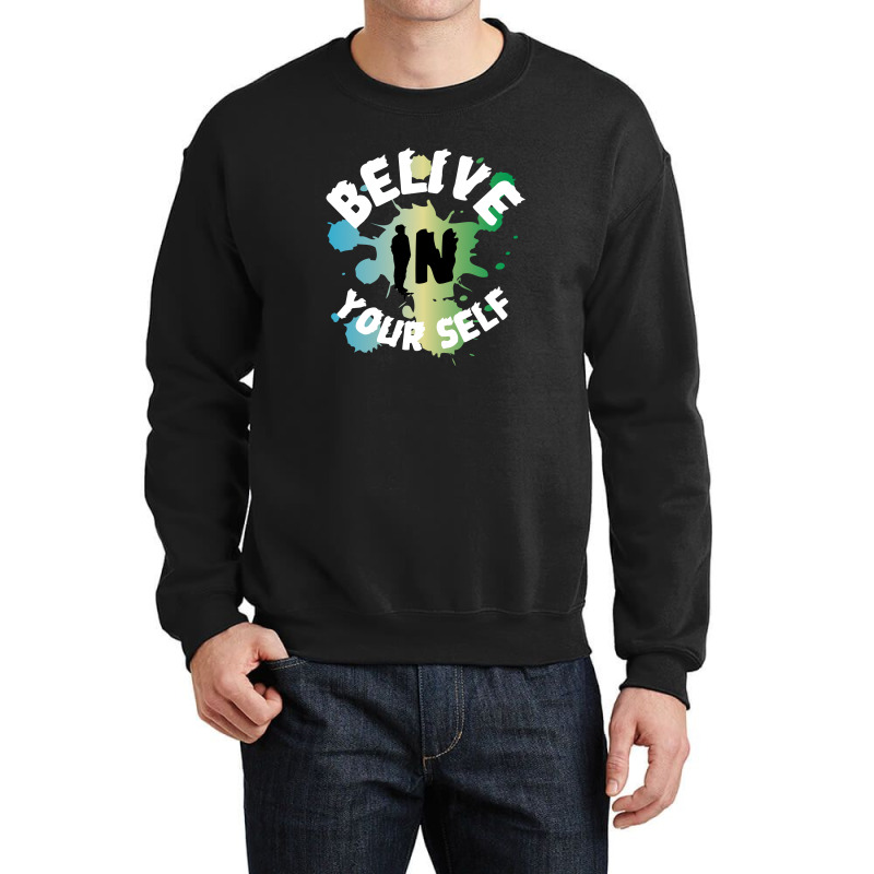 Your Self Crewneck Sweatshirt by Parthis | Artistshot