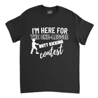 One Legged Kicking Contest Prosthetic Leg   Leg Amputee T Shirt Classic T-shirt | Artistshot