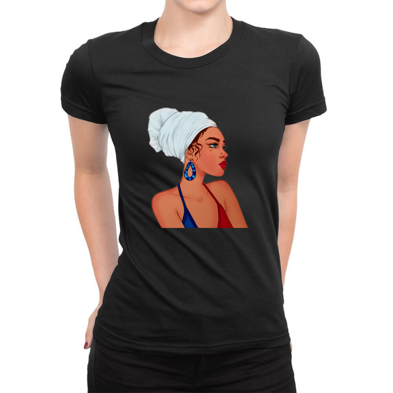 Girl Ladies Fitted T-Shirt by Ali_hamza | Artistshot