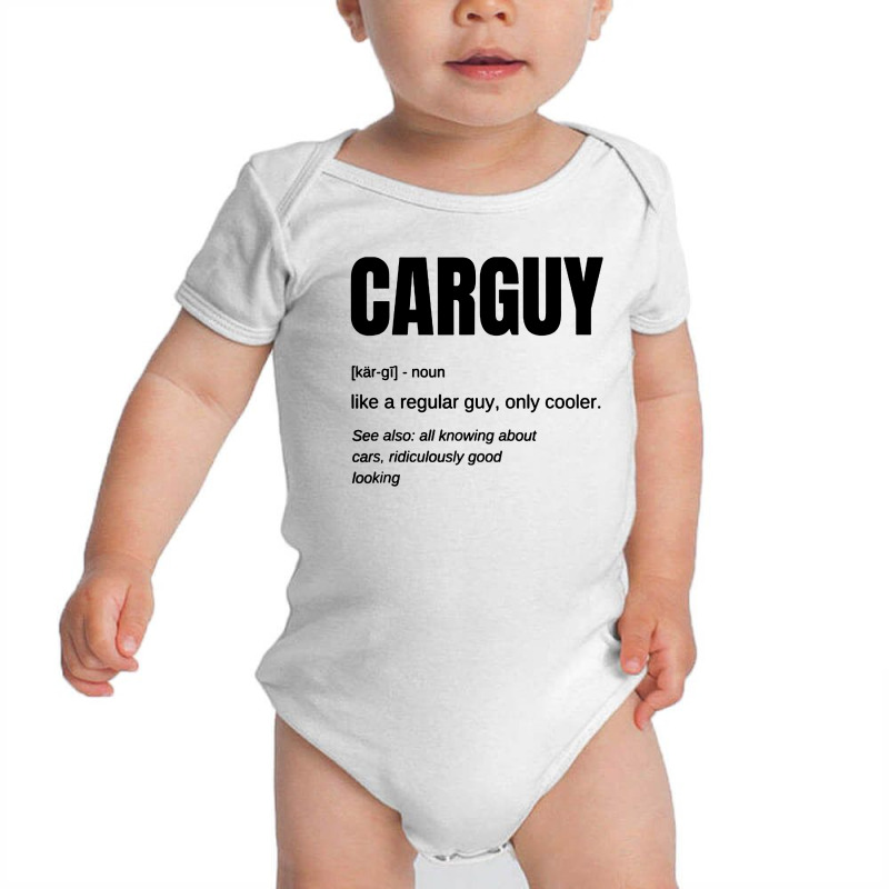 Funny Car Guy Baby Bodysuit by Mom tees | Artistshot