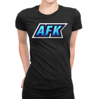 Away From Keyboard   Afk   Video Game Lovers' Gamer Ladies Fitted T-shirt | Artistshot
