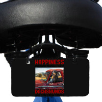 Dachshund Dog I Found Key To Happiness Surround Yourself With Dachshun Bicycle License Plate | Artistshot