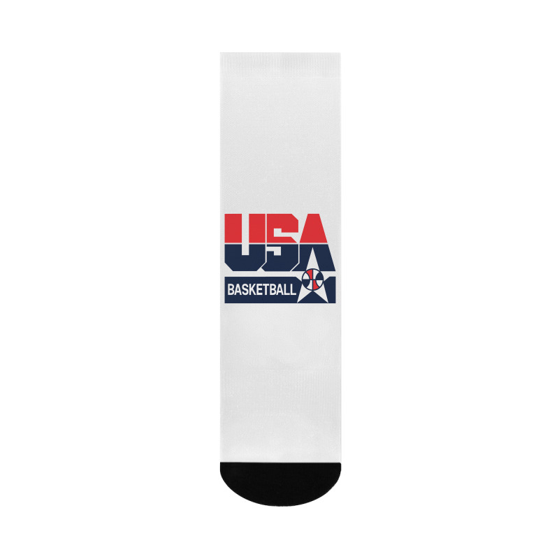 Usa Basket Crew Socks | Artistshot