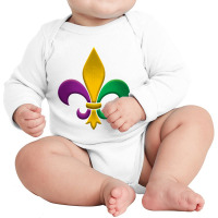 Awesome Mardi Gras Shirt New Orleans Party Idea Long Sleeve Baby Bodysuit | Artistshot