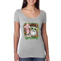 First Birthday Yoda Women's Triblend Scoop T-shirt | Artistshot
