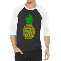 Pineapple 3/4 Sleeve Shirt | Artistshot