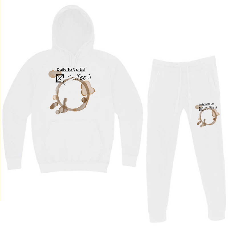 Daily To Do List Coffee Hoodie & Jogger Set | Artistshot