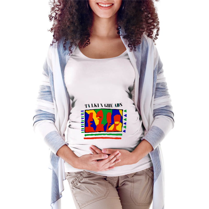 Ta Lki N Ghe Ads Maternity Scoop Neck T-shirt | Artistshot